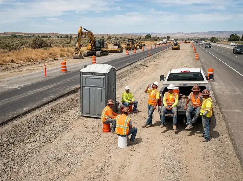 highway-road-construction-crew-007 — frequently asked questions, Porta Potty and Restroom Rentals in Orangevale, CA